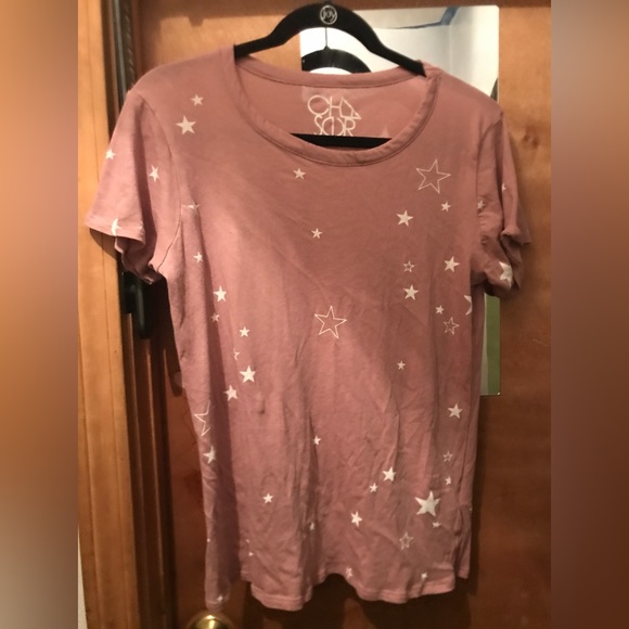 NWT Chaser short sleeve T-shirt with stars - Picture 1 of 3